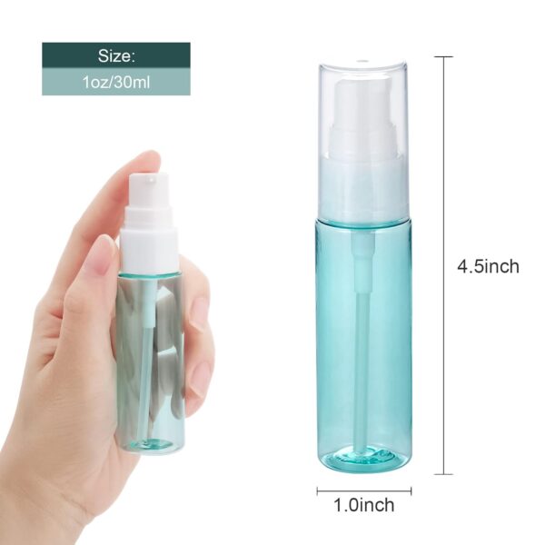 Small Pump Bottles 1 oz Travel Size Leakproof Pump Bottles for Lotion, Shampoo , Essential Oil and Other Toiletries with Bottle Label - Image 6