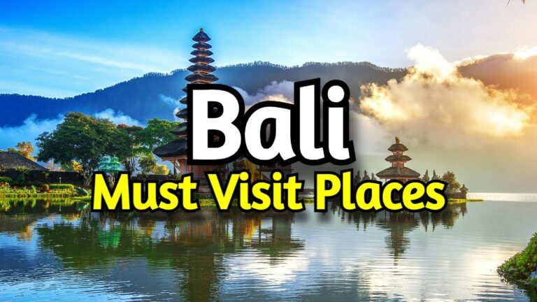 Bali, Indonesia 🇮🇩 Travel Guide: 12 Must Visit Places in Bali
