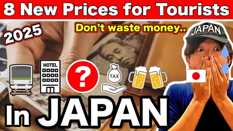 New Prices in Japan 2025: 8 Shocking Costs Every Tourist Must Know! & Smart Local Tips