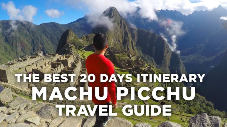 The Best 20 Days Itinerary in Machu Picchu Peru Travel Guide @tommytravelz